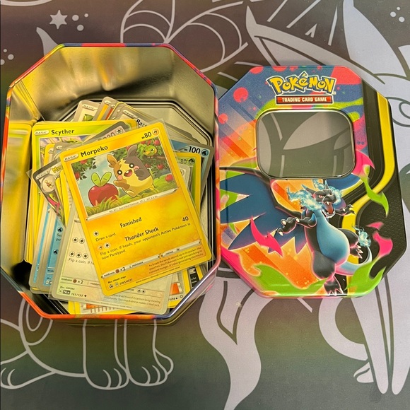 Pokemon Other - Pokémon Trading Card Tin with Cards